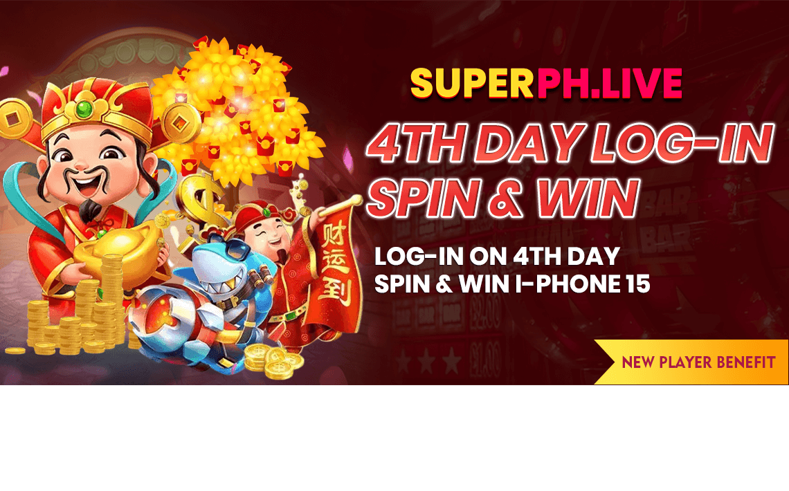 SuperPH New Player 4th Bonus