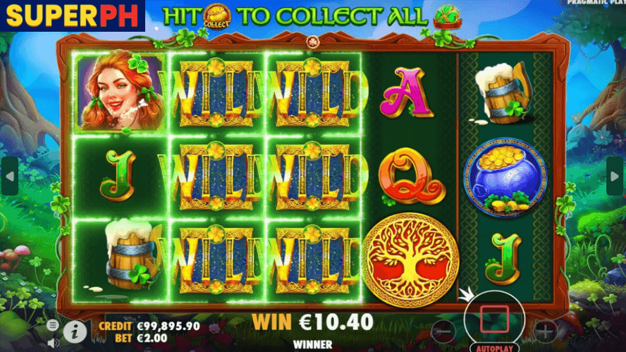 Clover Gol Slot Game Features